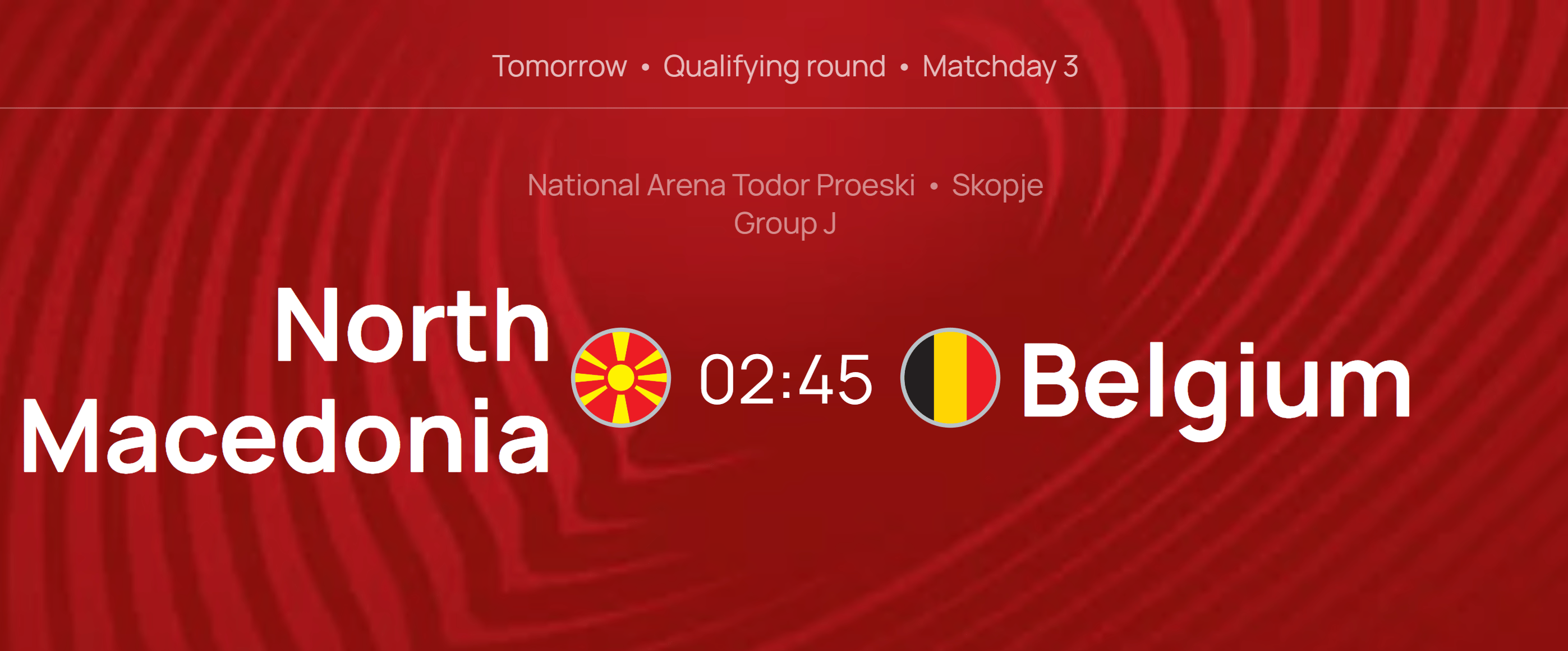 包含北马其顿队欲在欧预赛中创造历史,展现实力的词条 包含北马其顿队欲在欧预赛中创造历史,展现实力的词条