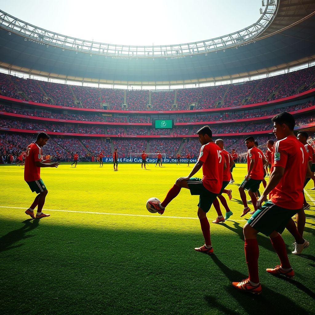 星空体育课程-摩洛哥瓦赫达阵容齐整，劲旅全力以赴世俱杯争冠