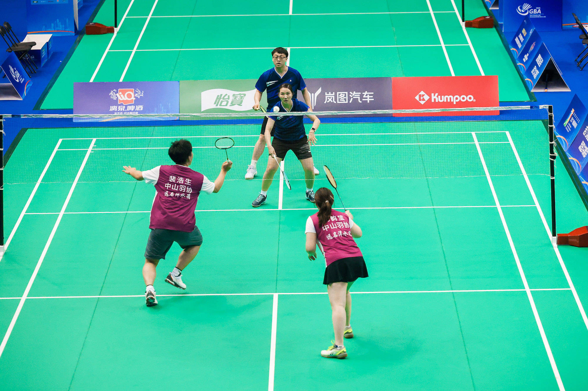 羽毛球男子团体赛选手实力对决 羽毛球男子团体赛选手实力对决